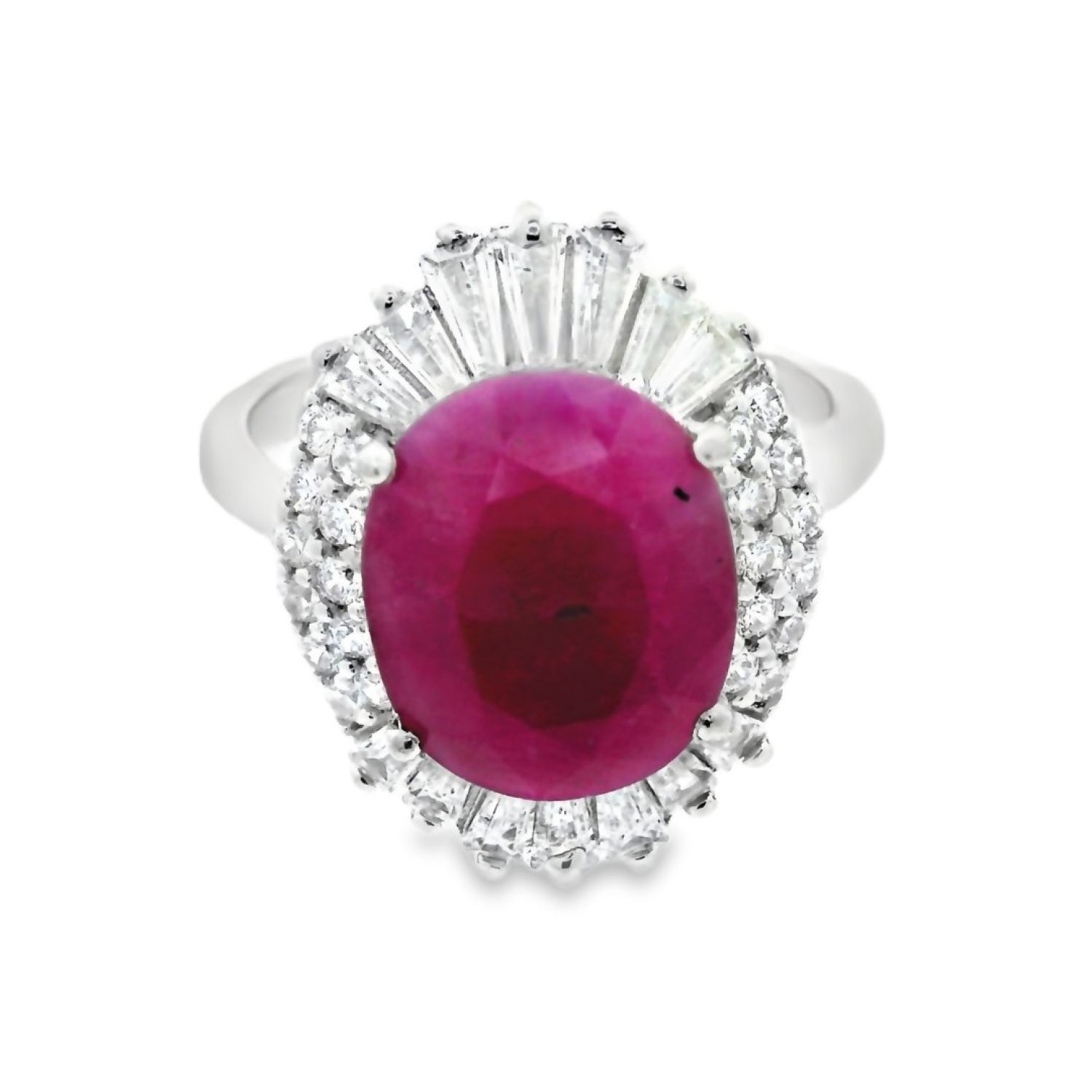 Christies Jewellery - Sterling Silver Ruby Ring QRTMI176 Auckland NZ Sterling Silver Ruby Ring QRTMI176