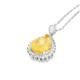 Christies Jewellery - Sterling Silver Citrine Pendant - Earring Set Auckland NZ Sterling Silver Citrine Pendant - Earring Set QSRYR01706