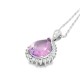 Christies Jewellery - Sterling Silver Amethyst Pendant - Earring Set Auckland NZ Sterling Silver Amethyst Pendant - Earring Set QSRYR01707