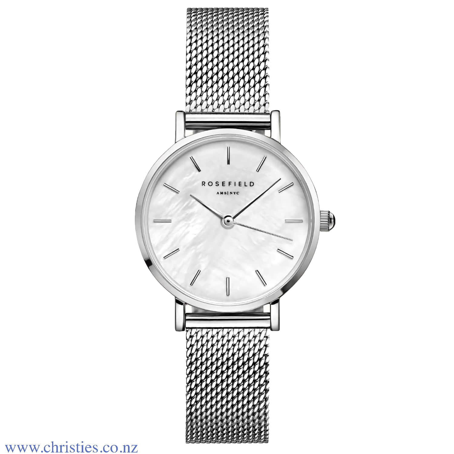 26WS-266 Rosefield The Small Edit White Silver Watch 26WS-266 Afterpay 26WS-266 Rosefield The Small Edit White Silver Watch. The Small Edit collection reinvents a classic style for a new era. With a 26mm case, it's one of Rosefield's smallest designs. Afterpay - Split your purchase into 4 instalments - Pay for your purchase
