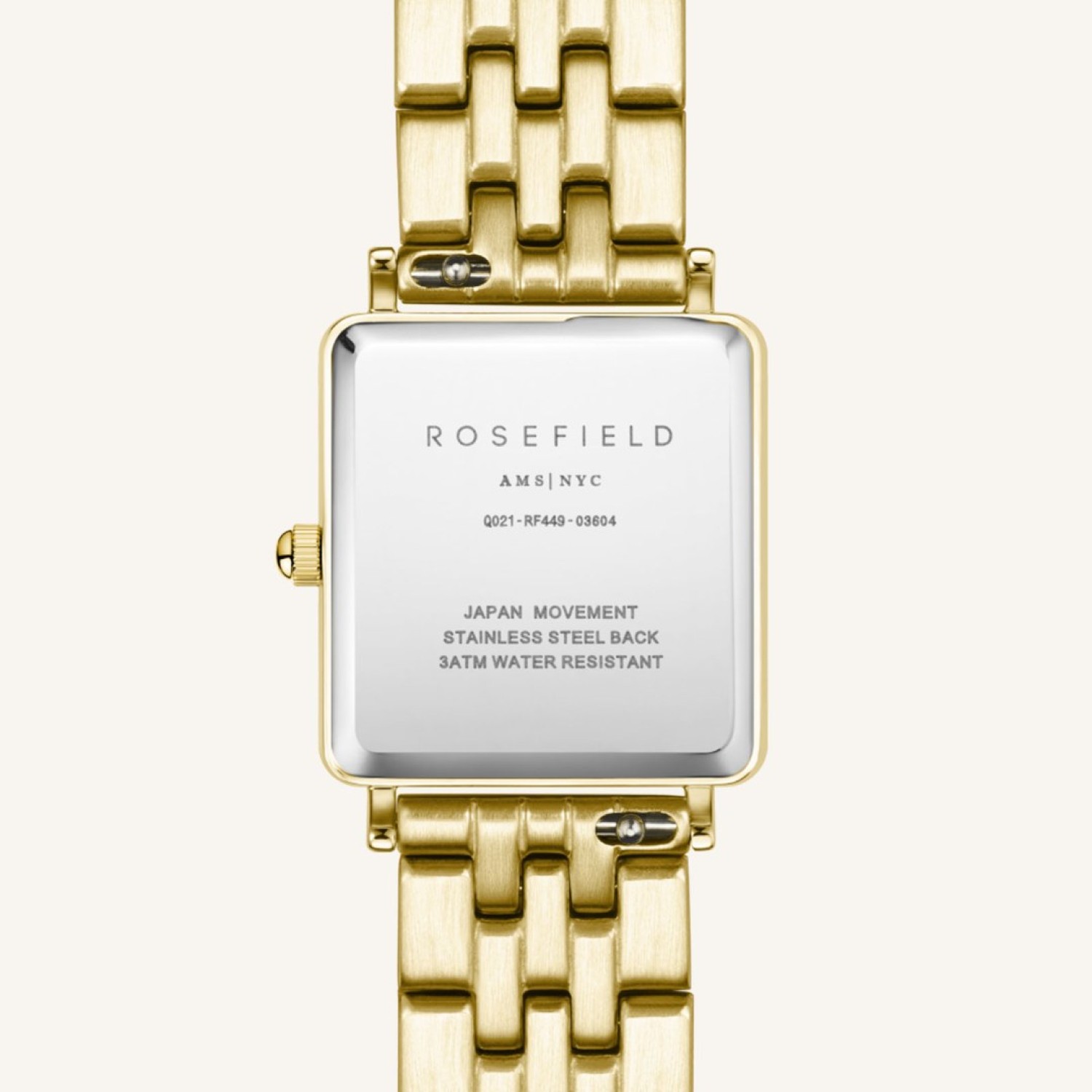 BEGSG-Q050 Rosefield Boxy XS Gold-Tone Bracelet Watch – Rosefield Watches Auckland | With their stylish designs and packaging, Rosefield watches make excellent gifts for special occasions. BEGSG-Q050 Rosefield Boxy XS Gold-Tone Bracelet Watch by Rosefield Watches