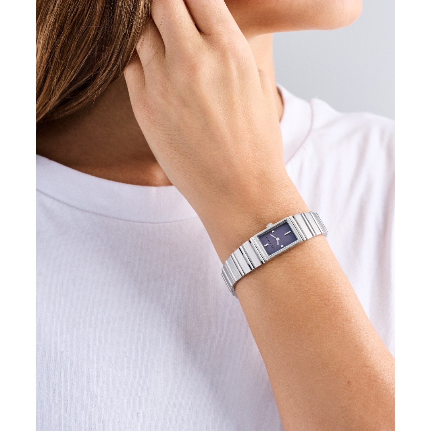 BKPLLS501 Ted Baker Lileey Light Blue Silver-Tone Bracelet Watch BKPLLS501 Ted Baker Lileey Light Blue Silver-Tone Bracelet Watch by Ted Baker