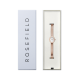 MWRMR-M07 Mini Oval White Rose Gold-Tone Woven Mesh Bracelet Watch – Rosefield Watches Auckland | With their stylish designs and packaging, Rosefield watches make excellent gifts for special occasions. MWRMR-M07 Mini Oval White Rose Gold-Tone Woven Mesh Bracelet Watch by Rosefield Watches