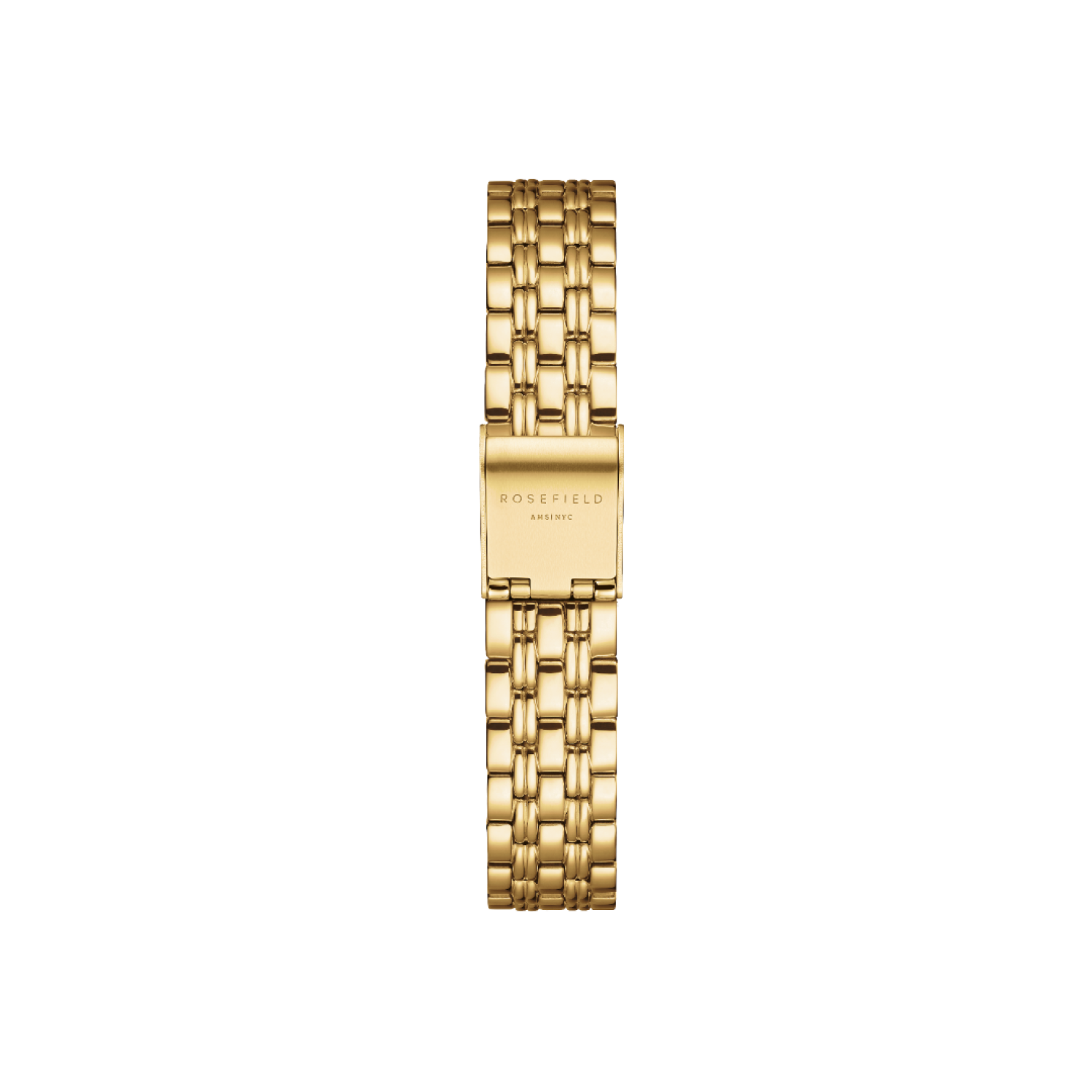 OBGSG-O89 Octagon XS Chocolate Brown Dial Gold-Tone Bracelet Watch by Rosefield Watches
