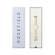 OVWGSG-OV19 Ovale White Matte Gold-Tone Bracelet Watch by Rosefield Watches
