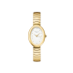 OVWGSG-OV19 Ovale White Matte Gold-Tone Bracelet Watch by Rosefield Watches