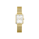 OWGMG-O73 Octagon XS White Dial Gold-Tone Mesh Watch by Rosefield Watches