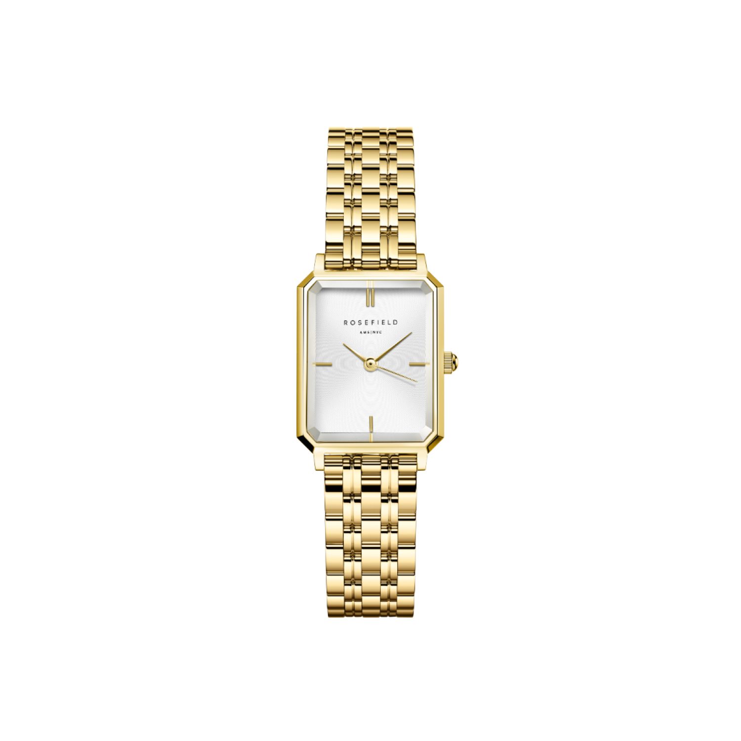 OWGSG-O60 Rosefield The Octagon XS Gold-Tone Bracelet Watch by Rosefield Watches