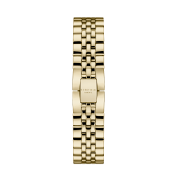 QMWSG-Q021 Rosefield Mini Boxy Gold-Tone Bracelet Watch