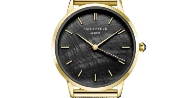 Rosefield online watches black