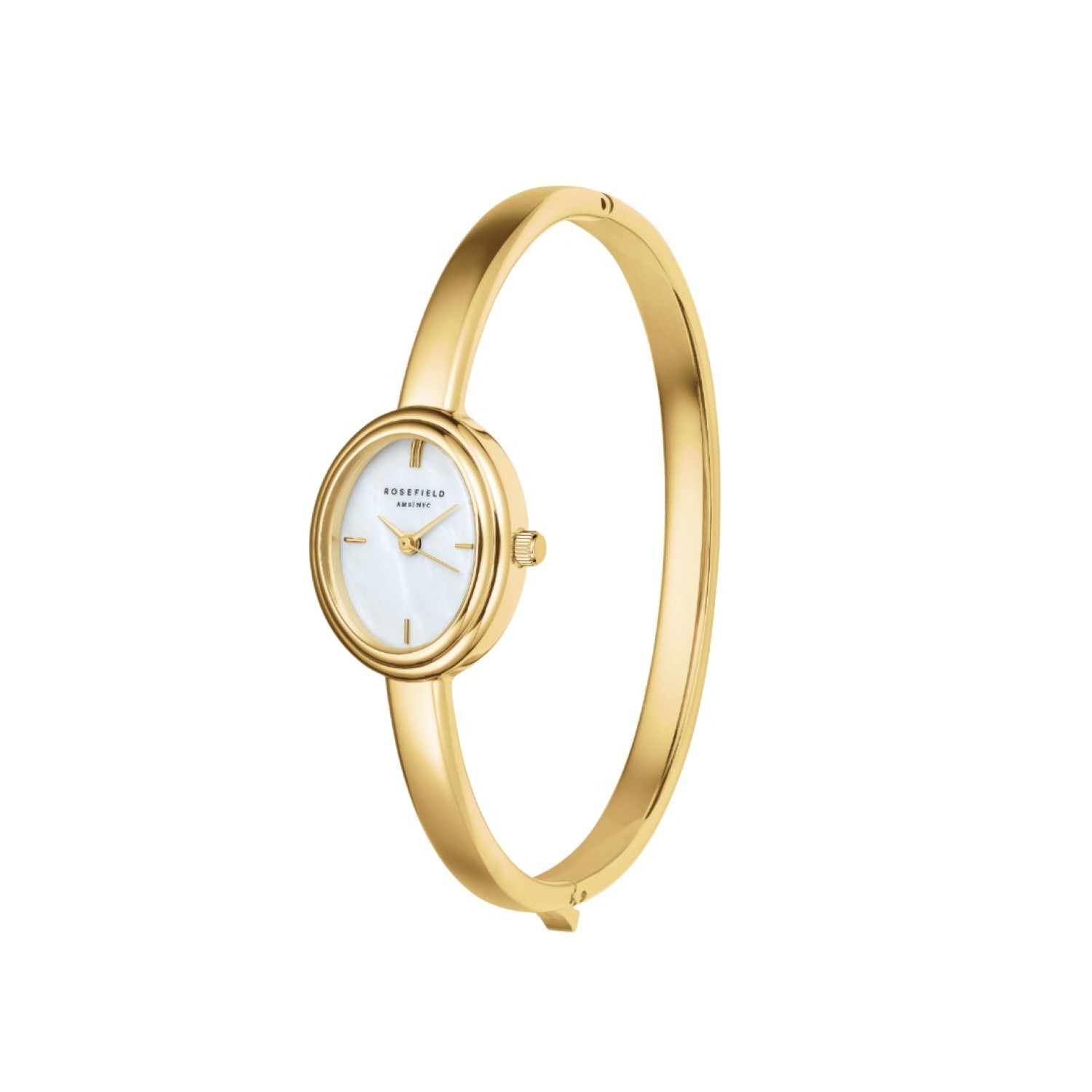 STWGSG-ST04 Studio Edition 6 Bangle Watch Oval Gold Small 55 mm – Rosefield Watches Auckland | With their stylish designs and packaging, Rosefield watches make excellent gifts for special occasions. STWGSG-ST04 Studio Edition 6 Bangle Watch Oval Gold Small 55 mm by Rosefield Watches