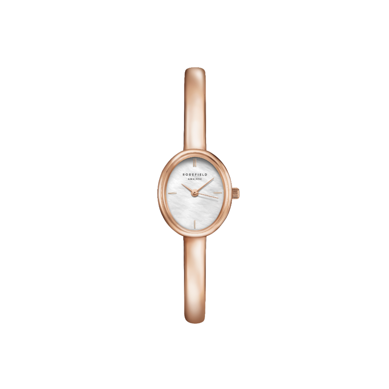 STWRSR-ST08 Studio Bangle Rose Gold-Tone Watch by Rosefield Watches