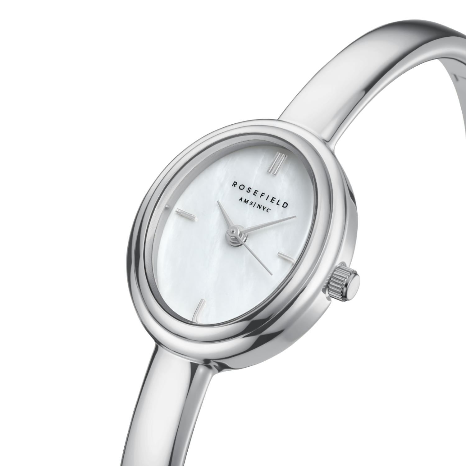 STWSSS-ST07 Studio Bangle Silver-Tone Watch STWSSS-ST07 Studio Bangle Silver-Tone Watch by Rosefield Watches