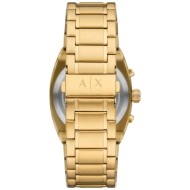 AX2822 A|X Armani Exchange Gold Tone Green Dial Watch