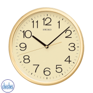 QXA001-G Seiko Champagne Wall Clock QXA001-G Seiko Champagne Wall Clock