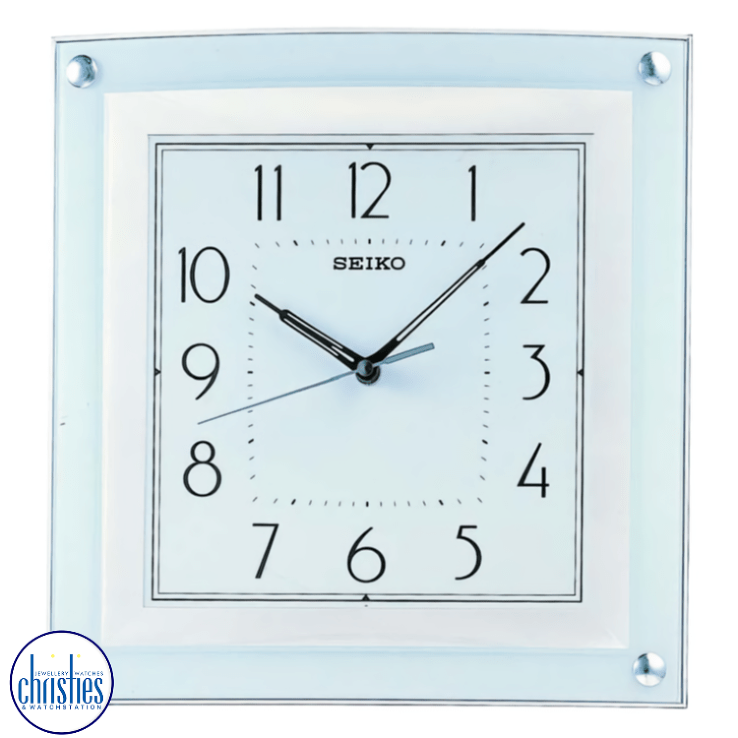 Christies Jewellery - QXA330-H Seiko Decorator Clock QXA330-H Seiko Decorator Clock. Looking for a modern and stylish addition to your home decor?
