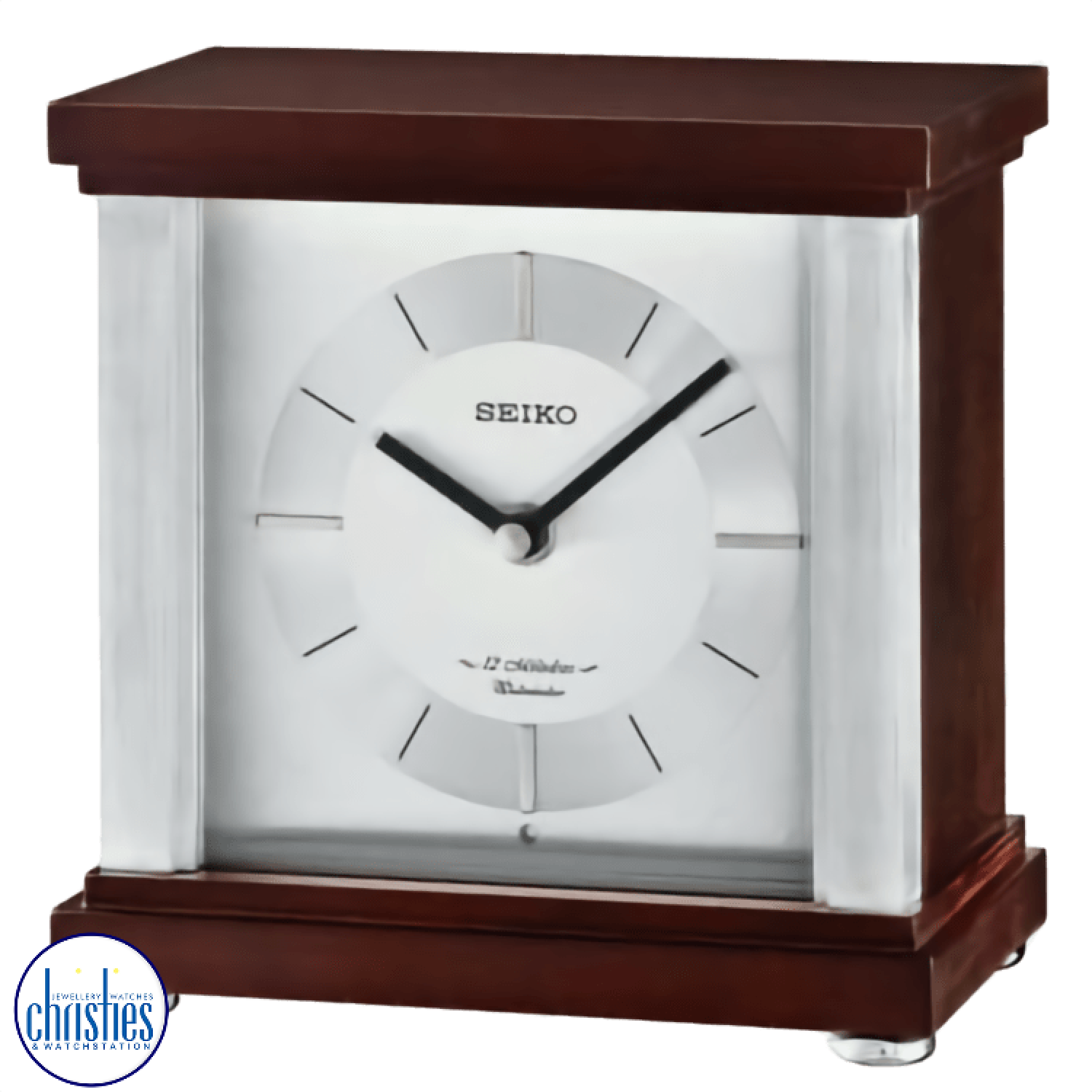 Christies Jewellery - QXZ002W Seiko Space Link White Clock QXZ002W Seiko Space Link White Clock. The Seiko Clocks QXZ002W Space Link White Watch is a state-of-the-art timepiece that provides unparalleled accuracy and reliability.