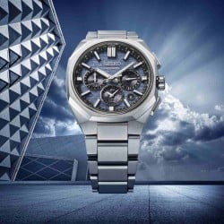 HAB001J Seiko Astron GPS Solar Dual Time Chronograph
