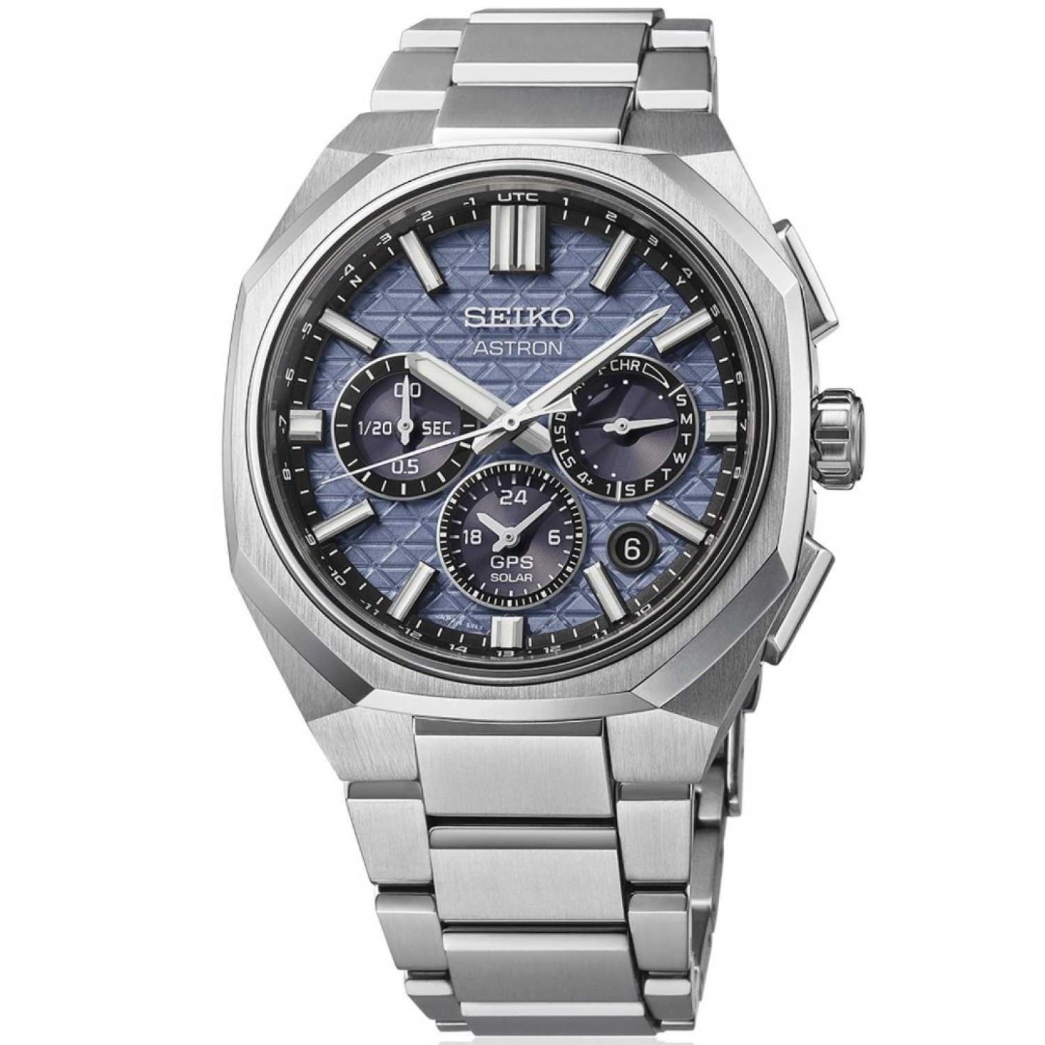 HAB001J Seiko Astron GPS Solar Dual Time Chronograph by Seiko Watches
