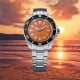 Pre-order Seiko Prospex King Samurai Asia Limited Edition HBB004K orange dial watch front view
