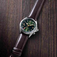 HBC007J1 Seiko Prospex Alpinist GMT Watch | Green Dial Brown Leather Strap HBC007J1 Seiko Prospex Alpinist GMT Watch | Green Dial Brown Leather Strap