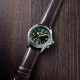 Seiko Prospex Alpinist GMT Leather Strap Watch Seiko Prospex Alpinist GMT Watch HBC007J1 Green Dial