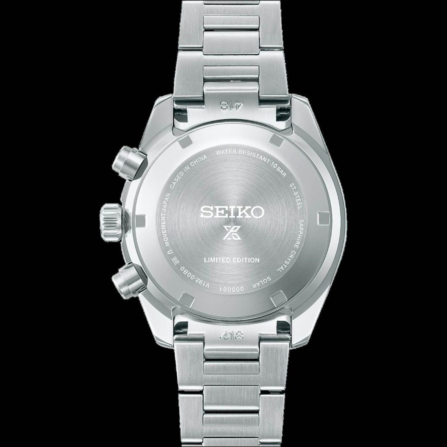 Seiko Prospex HBC005P1 145th Anniversary Limited Edition Solar Chronograph Seiko Prospex HBC005P / HBC005P1 Solar Chronograph 145th Anniversary Limited Edition watch with purple colour dial