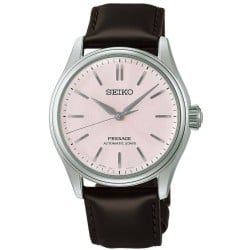 HCC003J | Seiko Presage Classic Series "Sakura Whisper" Soft Pink Dial Automatic Watch