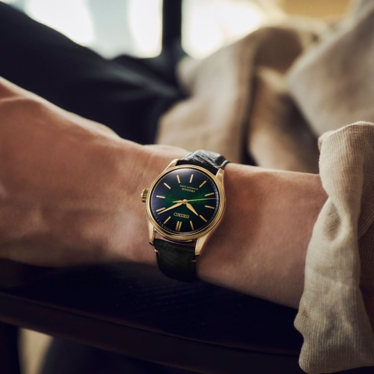 HCC009J Seiko Presage TRADMANS BONSAI Limited Edition Watch HCC009J Seiko Presage TRADMANS BONSAI Limited Edition Mens Watch - Matsuba-iro Green Dial