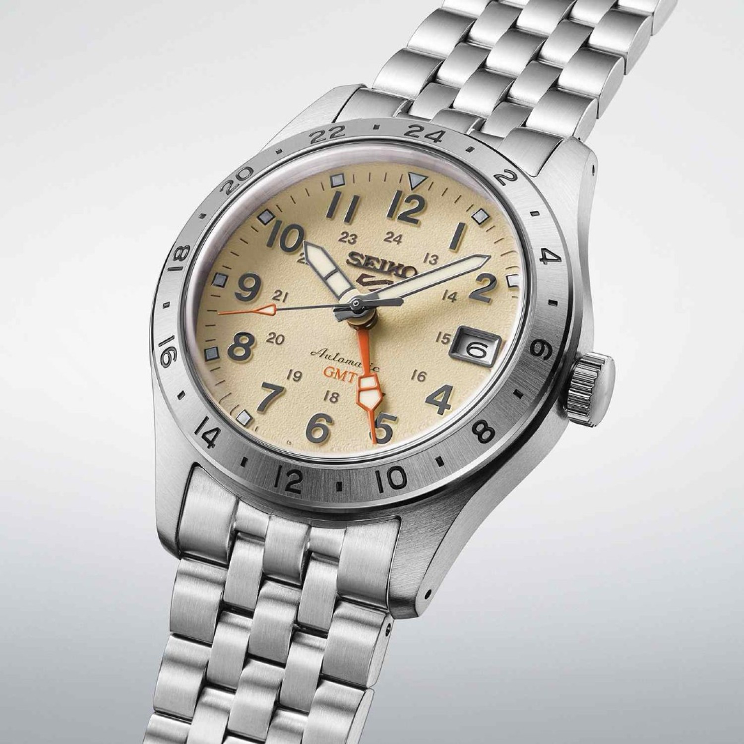Seiko 5 Sports HDB002K HDB002K1 GMT Field — Christies NZ Seiko 5 Sports GMT Field Series HDB002K / HDB002 Watch