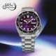 HDB003K / HDB003K1 Seiko 5 Sports Automatic 145th Anniversary Limited Edition HDB003K Seiko 5 Sports Automatic 145th Anniversary Limited Edition Watch featuring Edo purple dial and stainless steel bracelet