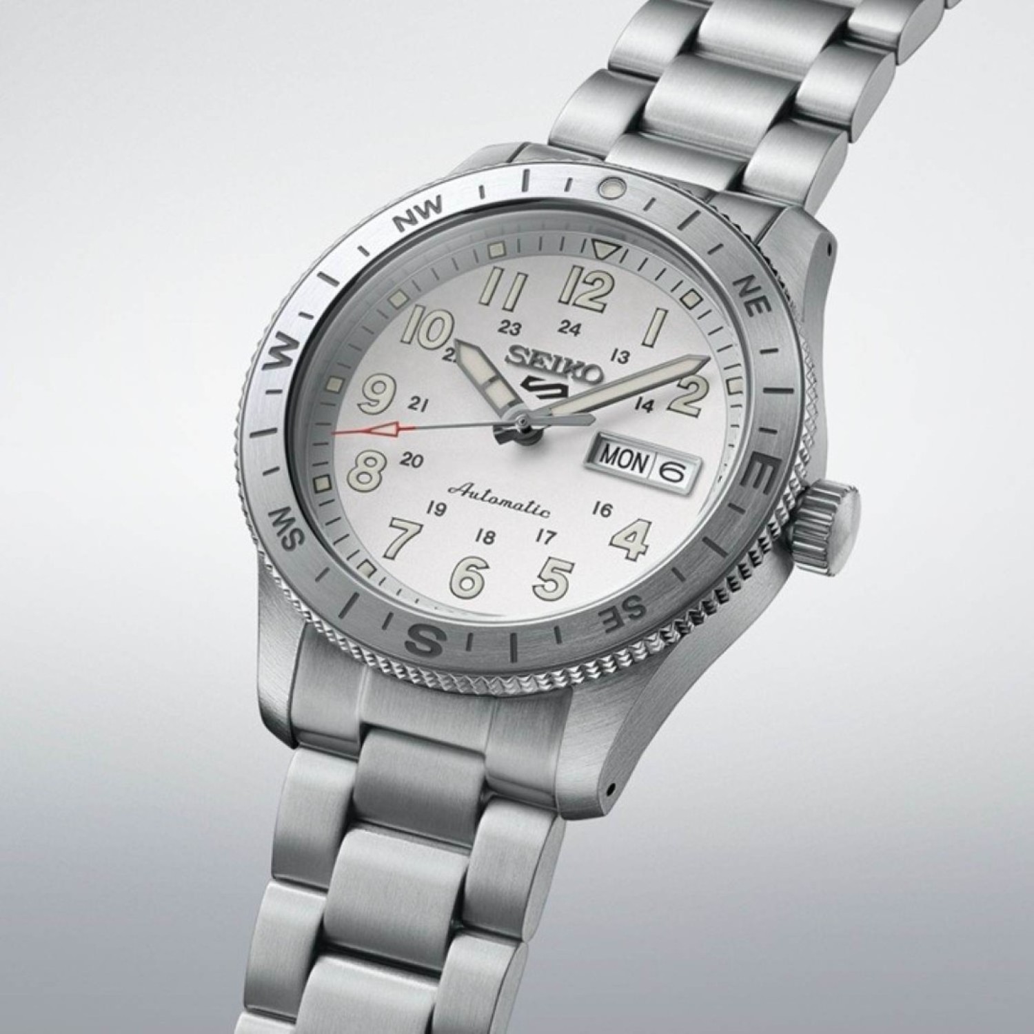 HDB007 Seiko 5 Sports Field Series White Dial Watch – Seiko Watches NZ | Seiko's commitment to craftsmanship ensures that each watch is made with precision and attention to detail. HDB007 Seiko 5 Sports Field Series White Dial Watch by Seiko Watches