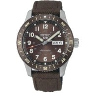 HDB009 Seiko 5 Sports Field Series Watch - Brown Dial Nylon Strap
