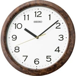 QHA014-B Seiko Decorator Wall Clock 