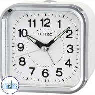 QHE130W Seiko Bedside Alarm Clock QHE130W Seiko Bedside Alarm Clock
