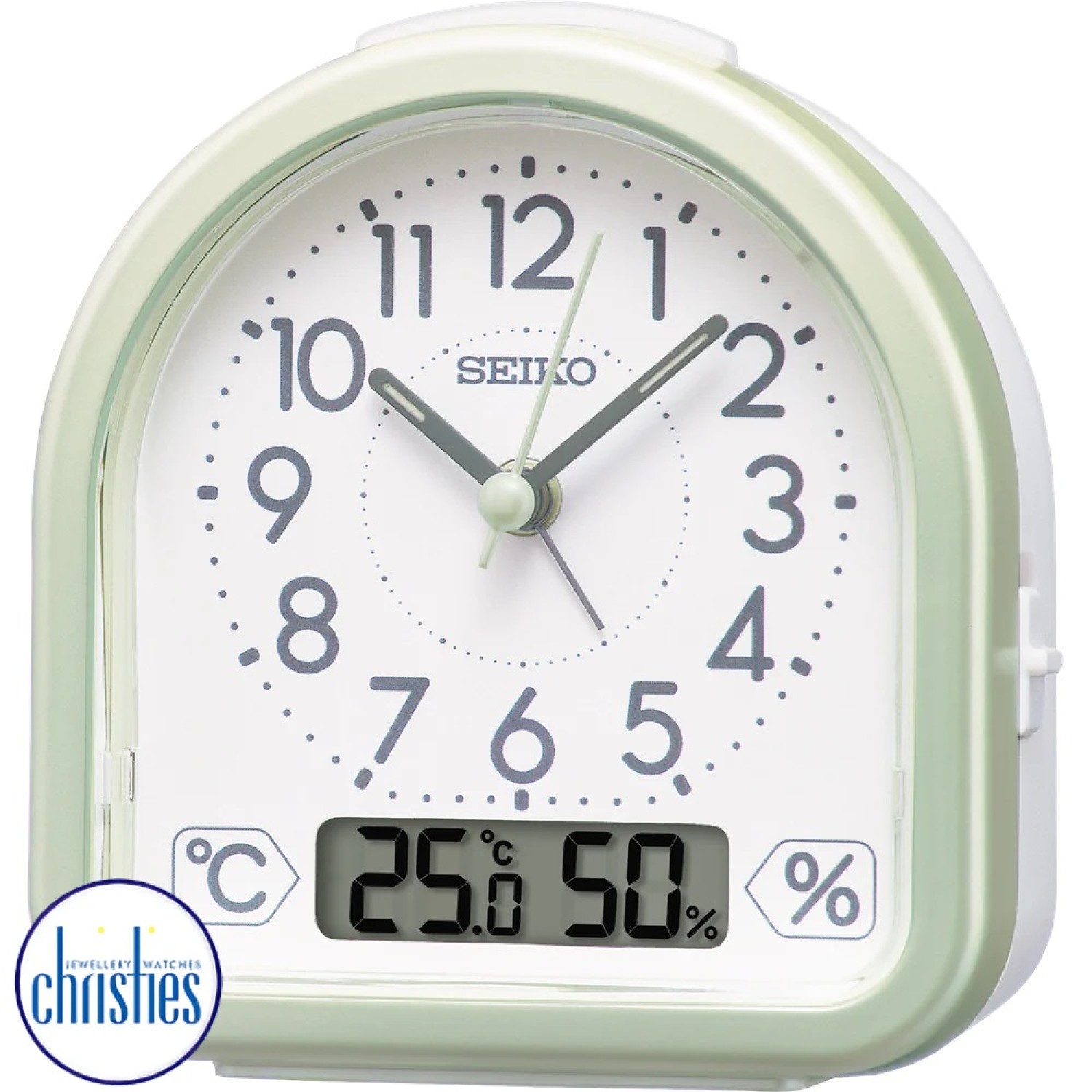 Christies Jewellery -QHE191M Seiko Bedside Alarm Clock Watches Auckland NZ QHE191M Seiko Bedside Alarm Clock QHE191MSeiko Watches NZ | Seiko's commitment to craftsmanship ensures that each watch is made with precision and attention to detail.