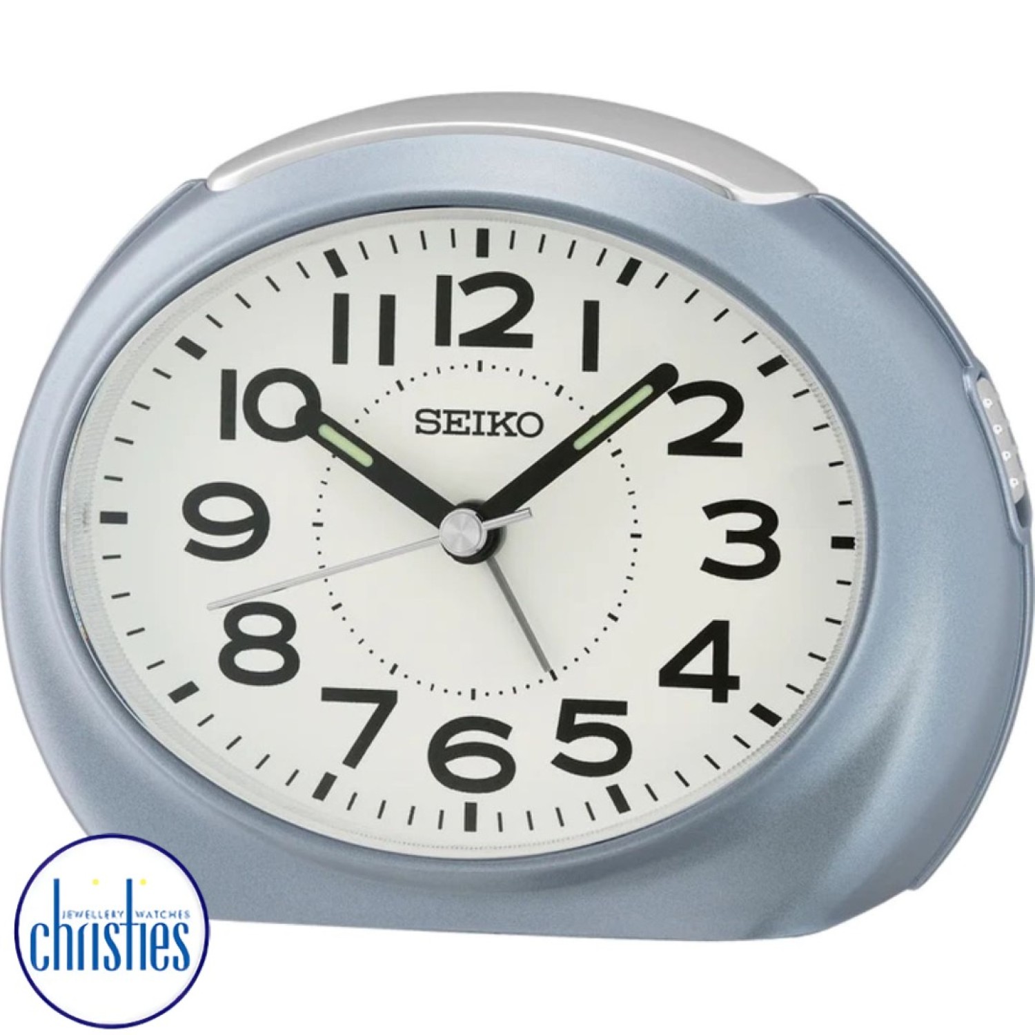 QHE193L Seiko Bedside Alarm Clock QHE193L Seiko Watches NZ |  Seiko's commitment to craftsmanship ensures that each watch is made with precision and attention to detail.