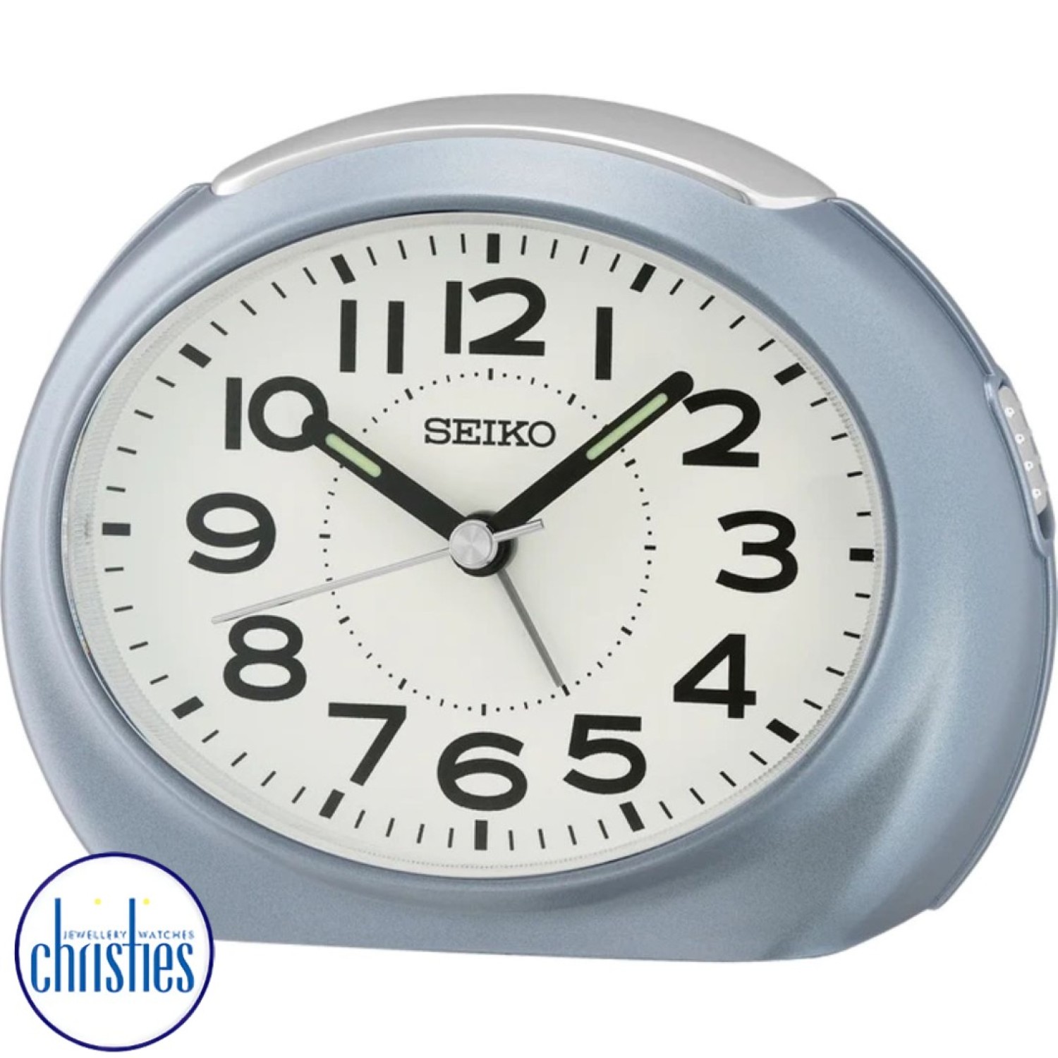 Christies Jewellery - QHE193L Seiko Bedside Alarm Clock Watches Auckland NZ QHE193L Seiko Bedside Alarm Clock QHE193L Seiko Watches NZ | Seiko's commitment to craftsmanship ensures that each watch is made with precision and attention to detail.