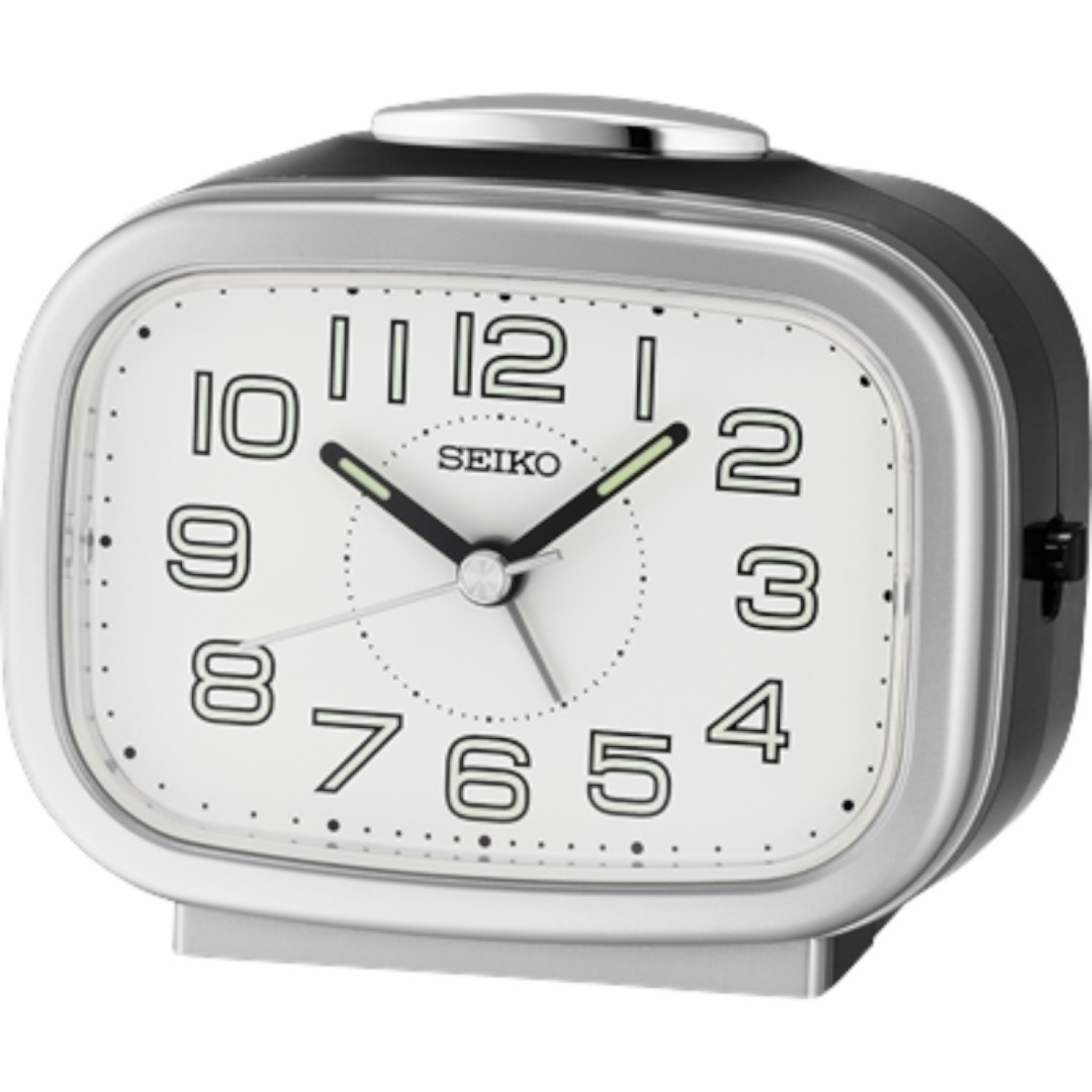 Christies Jewellery - QHK060-S Seiko Bedside Alarm Clock Auckland NZ QHK060-S Seiko Bedside Alarm Clock QHK060-S Seiko Watches NZ | Seiko's commitment to craftsmanship ensures that each watch is made with precision and attention to detail.