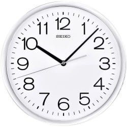 QXA693-W Seiko Wall Clock 