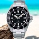 Christies Jewellery - SNE597P Seiko Prospex Solar Divers Watch Auckland NZ Seiko Prospex SNE597P Solar Divers Watch - Stainless Steel, Black Dial
