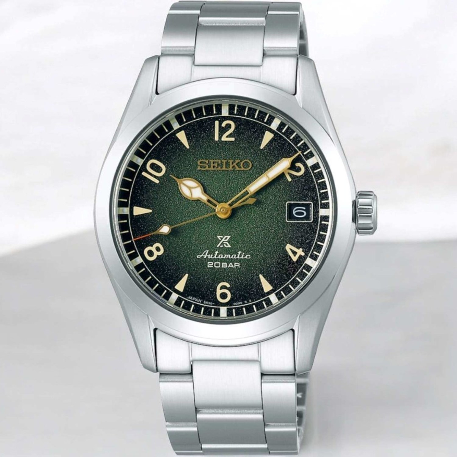 SPB155J SEIKO Prospex Alpinist Automatic Watch. The Seiko Alpinist series is a beloved staple of enthusiasts on watch forums and Instagram, with its comfortable shape, size and particular Japanese take on a sophisticated field watch with a rich history. E