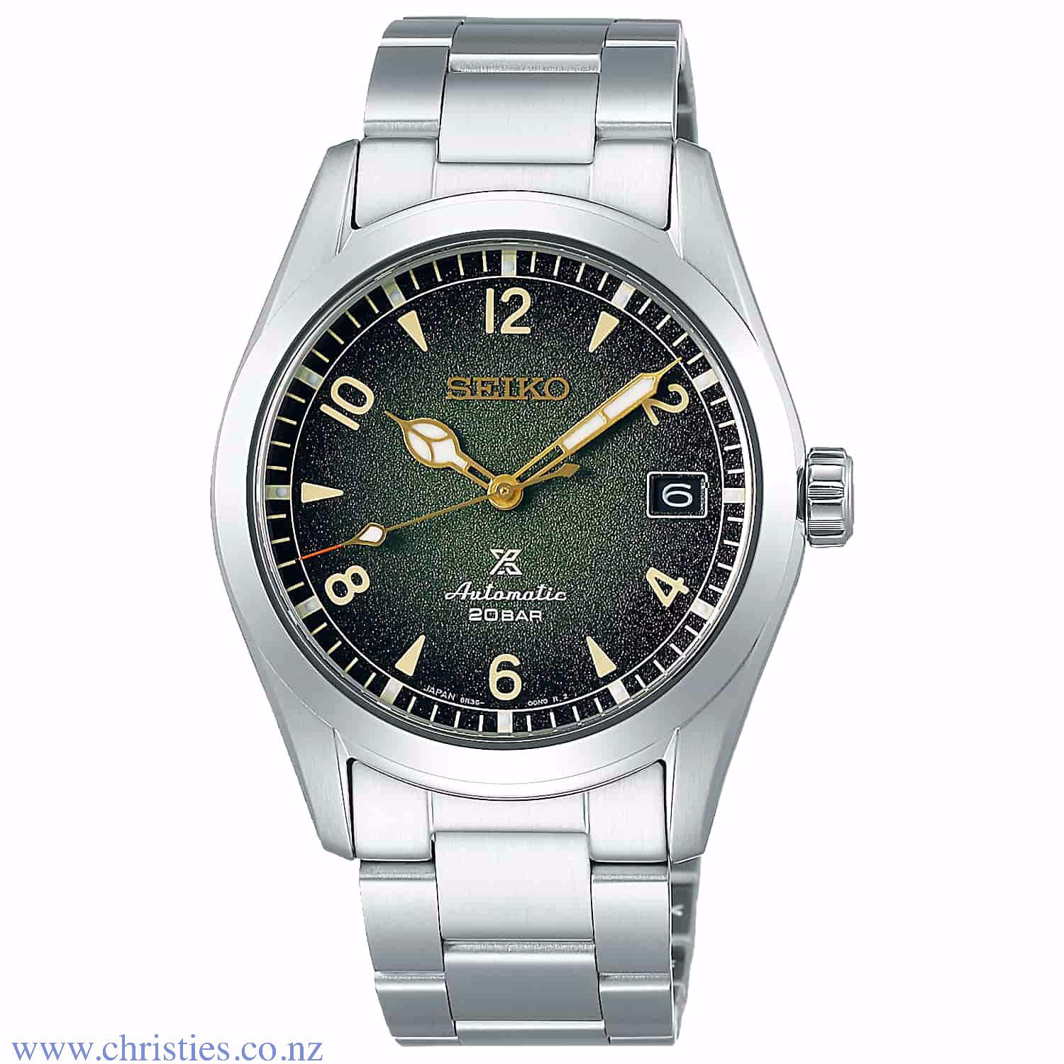 SPB155J SEIKO Prospex Alpinist Automatic Watch. The Seiko Alpinist series is a beloved staple of enthusiasts on watch forums and Instagram, with its comfortable shape, size and particular Japanese take on a sophisticated field watch with a rich history. E
