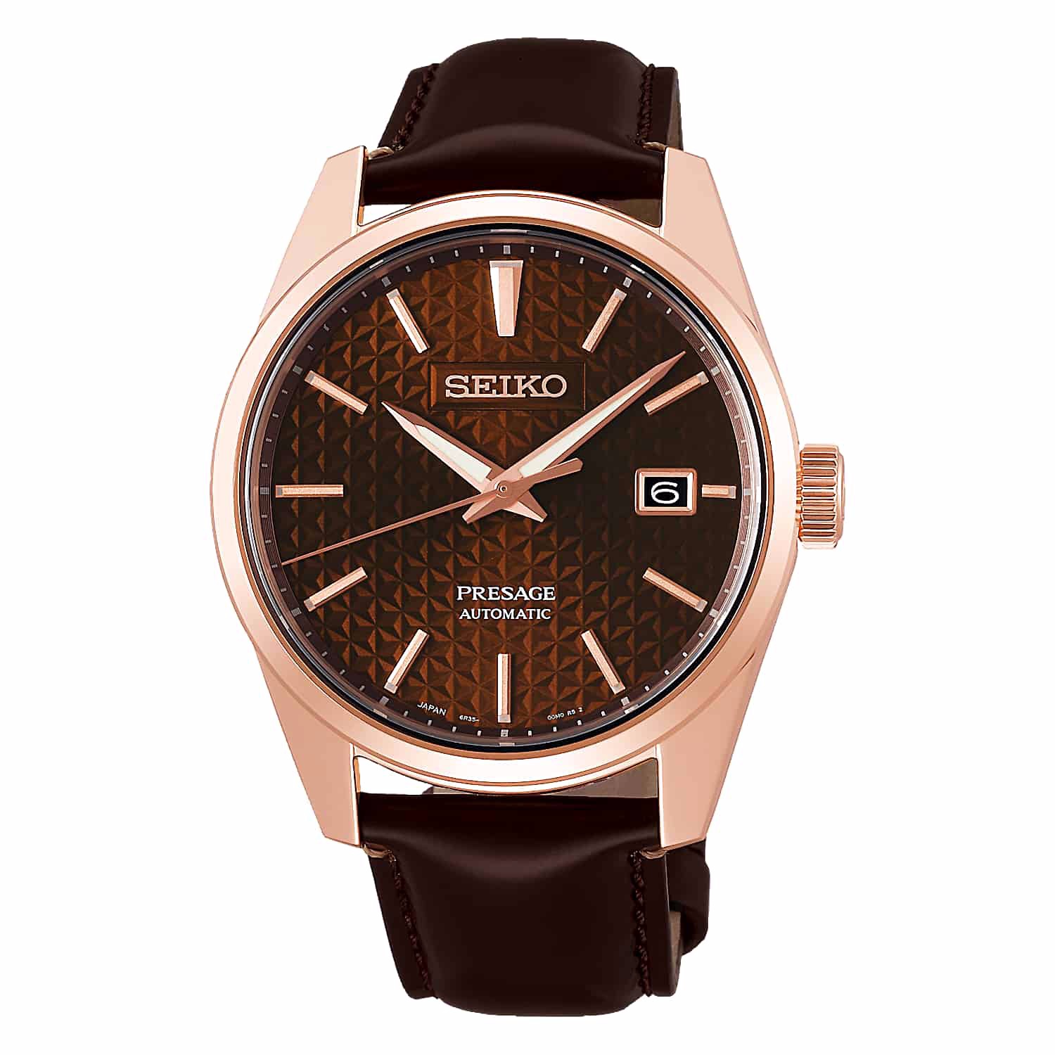 SPB170J1 SEIKO Presage Sharp Edged Series Watch. Since time immemorial, a central aspect of the Japanese sense of beauty has been simplicity.  To create objects or images of refinement and grace with few elements and no extraneous decoration has long been