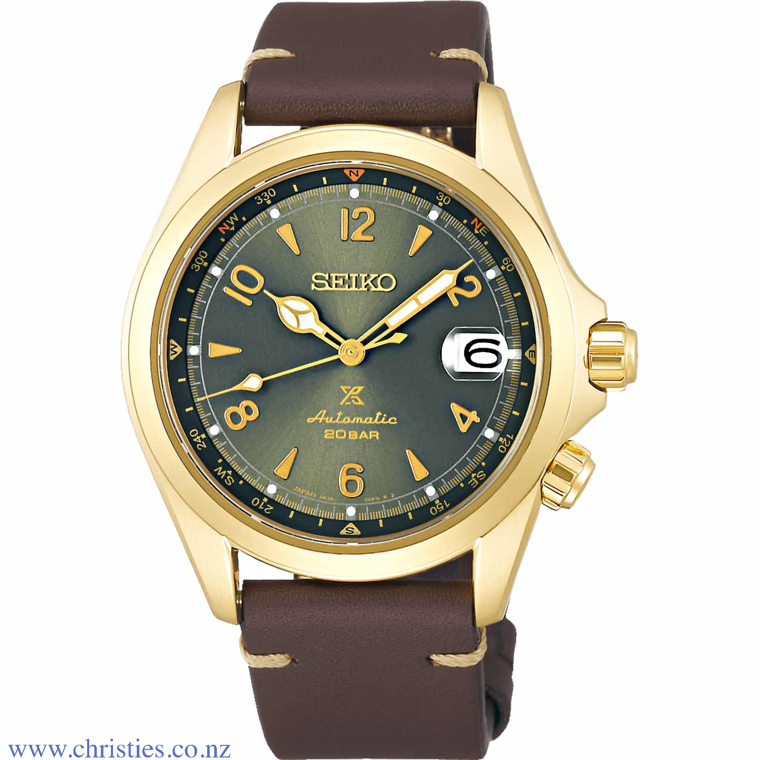 SPB210J SEIKO Prospex Alpinist Automatic Watch. For as long time the Seiko Alpinist has been a Seiko favourite. It is an alternative Seiko if you want a sports watch that was a bit more refined, and not a diver. LAYBUY - Pay it easy, in 6 weekly payments 