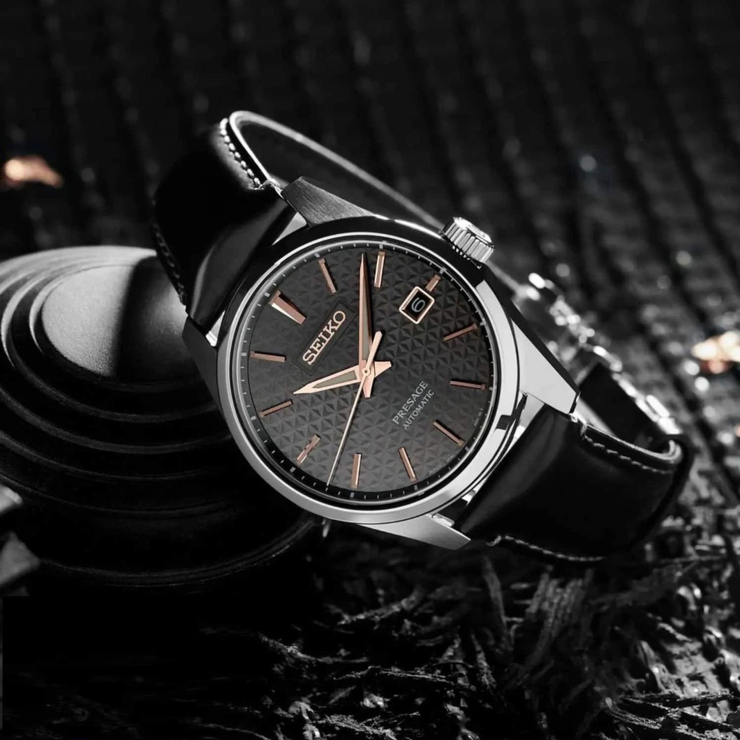 SPB231J1 Seiko Presage Sharp Edged Automatic Watch SPB231J1 seiko dive watches nz SPB231J1 Seiko Presage Sharp Edged Automatic Watch. This SPB227J1 is from the Seiko Presage Sharp Edged collection, inspired by ancient and modern Japanese design. The dials on Presage Sharp Edged timepieces feature a traditional Japanese pattern designed
