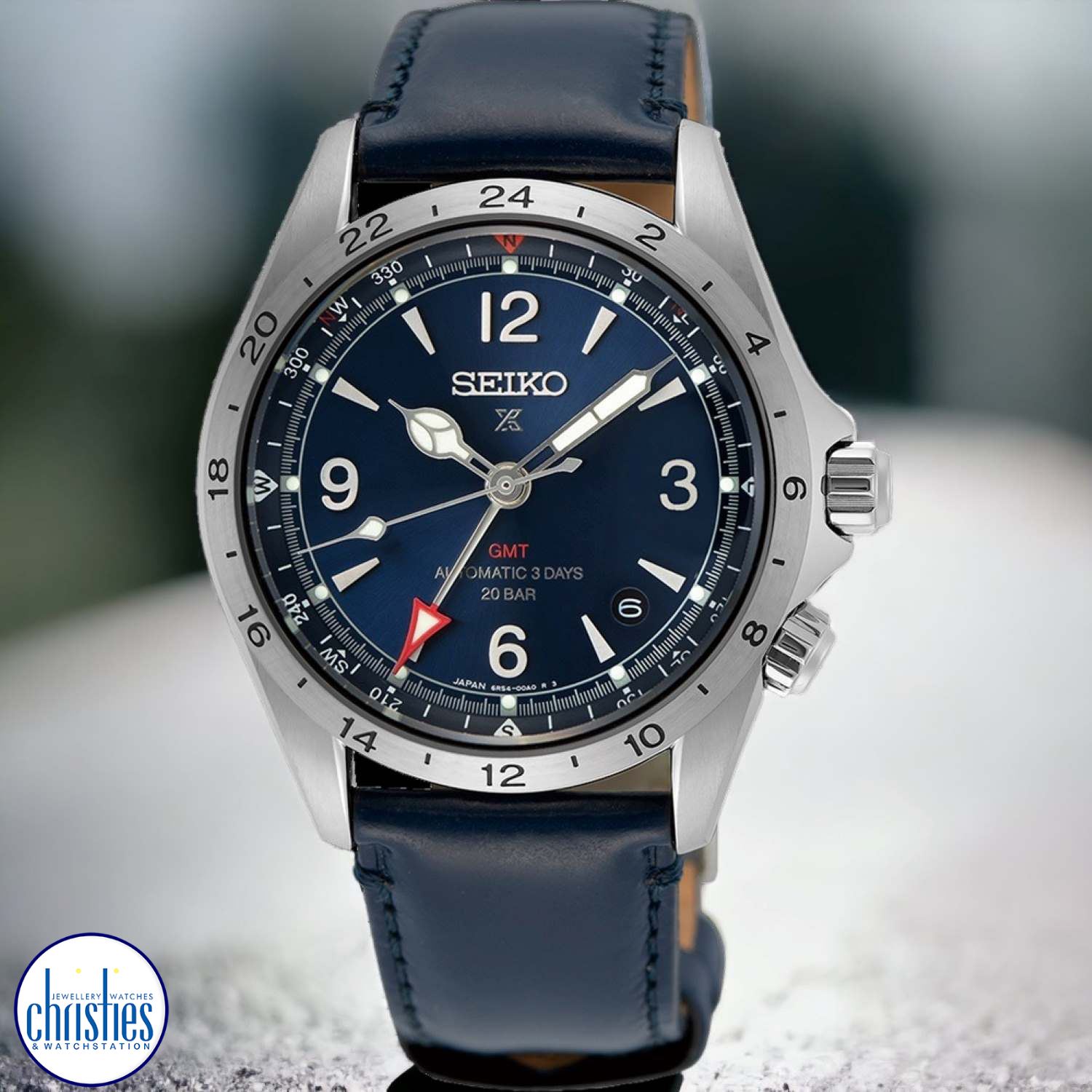 Christies Jewellery - SPB377J Seiko Prospex Alpinist GMT Watch Watches NZ SPB377J Seiko Prospex Alpinist GMT Watch SPB377J1 Watches NZ