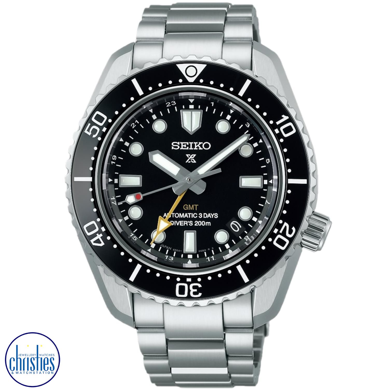 Christies Jewellery - SPB383J Seiko 1968 Divers Modern Vintage Ocean GMT diamond rings nz SPB383J Seiko 1968 Divers Modern Vintage Ocean GMT SPB383J1 diamond jewellery