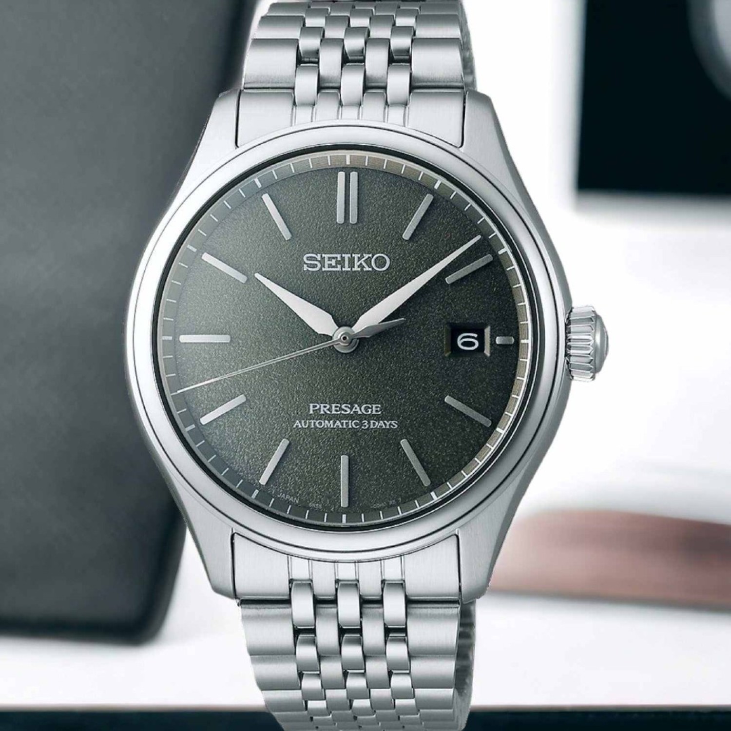 Christies Jewellery - SPB465 Seiko Presage Classic Watch Watches Auckland NZ SPB465 Seiko Presage Classic Watch SPB465J Seiko Watches NZ | Seiko's commitment to craftsmanship ensures that each watch is made with precision and attention to detail.