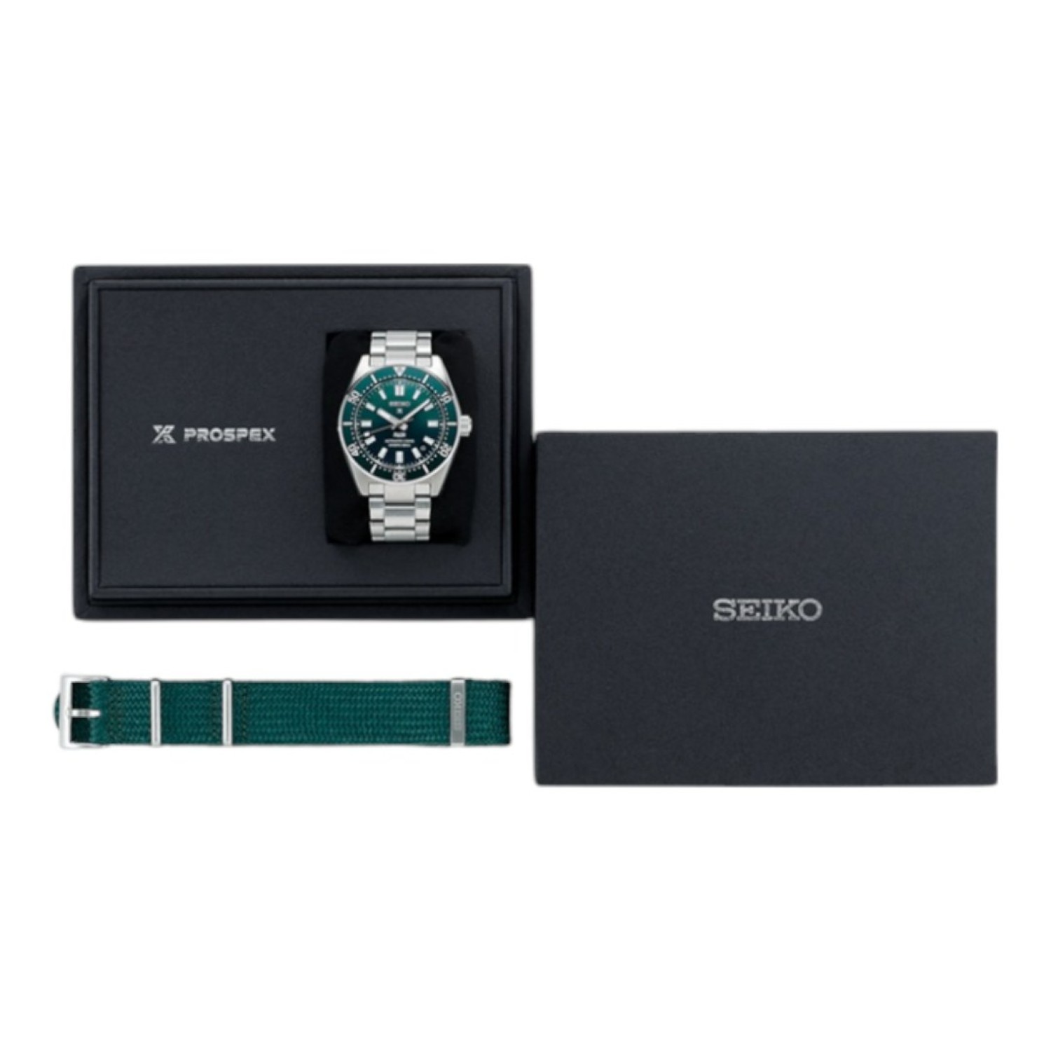 SPB501J SEIKO Prospex PADI Special Edition Divers Watch | 300m Water Resistant Automatic Dive Watch NZ SPB501J SEIKO Prospex PADI Special Edition Divers Watch featuring a vibrant green dial, stainless steel case and bracelet, unidirectional bezel, and 300m water resistance—designed for professional diving and PADI-certified precision.